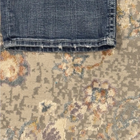 BKE Buckle Nolan Straight Leg 5 Pocket Jeans Mens 34L Stretch Denim Distressed - Picture 8 of 16